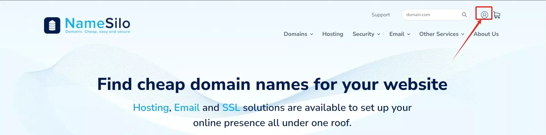 图片[2] - 最新Namesilo注册账号_域名购买教程 - 乐享应用