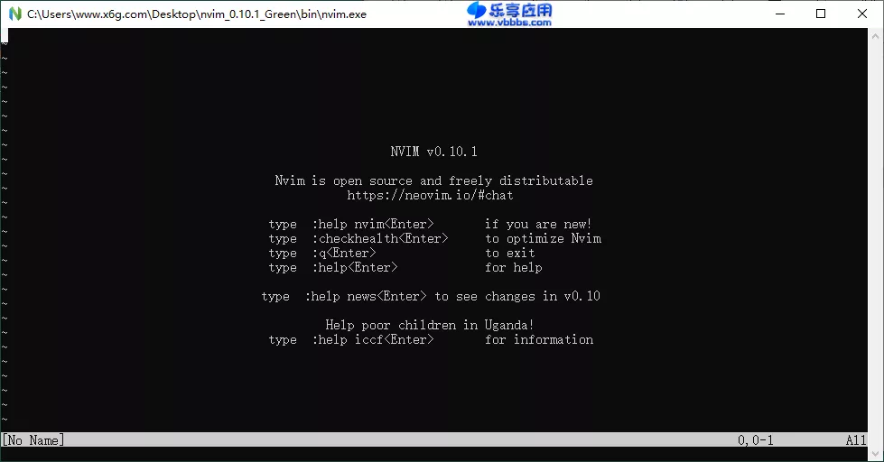 图片[1] - Neovim 开源文本编辑器 v0.10.1 绿色版下载 - 乐享应用