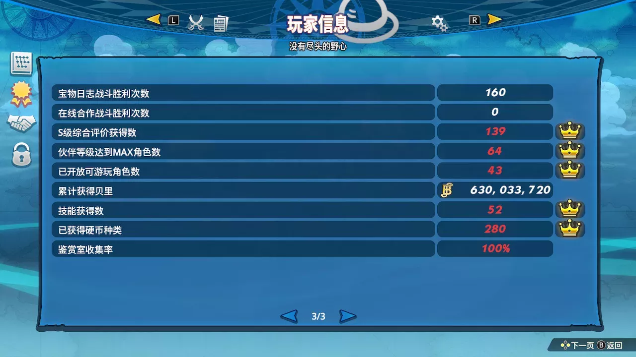 图片[2] - Switch游戏《海贼无双4》全角色100%完美存档 - 乐享应用