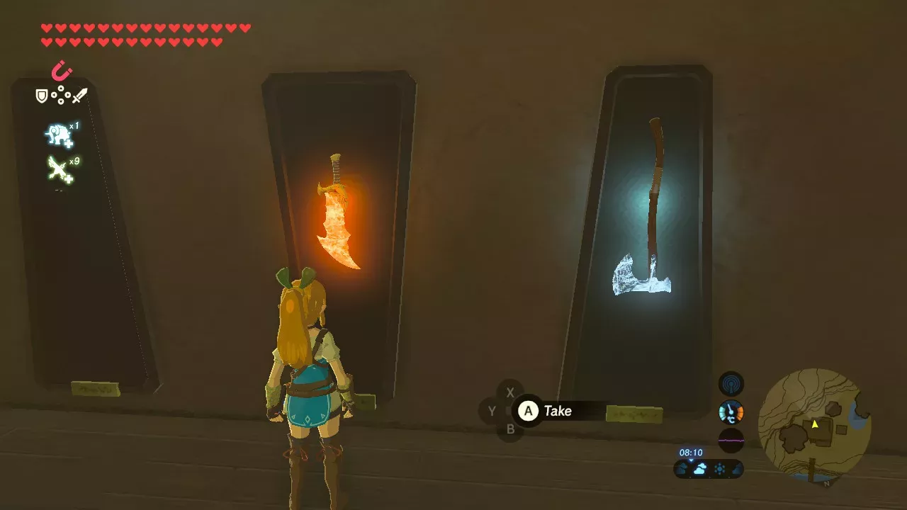 图片[2] - Switch游戏《塞尔达传说 荒野之息》战神武器套装 MOD 下载 - 乐享应用