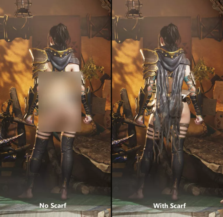 图片[2] - PC游戏《怪物猎人 荒野》徐武盔甲 清凉 MOD - 乐享应用