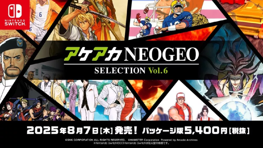 Switch游戏《ACA NEOGEO 精选集 Vol6》XCI下载 - 乐享应用