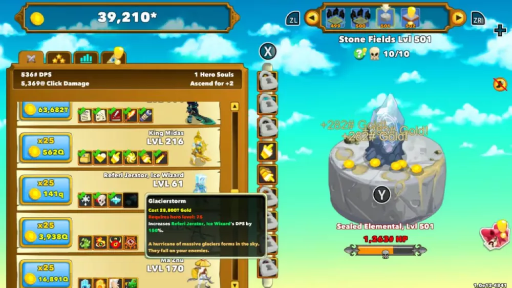 图片[2] - Switch游戏《点击英雄》v1.0.1 金手指 下载 - 乐享应用